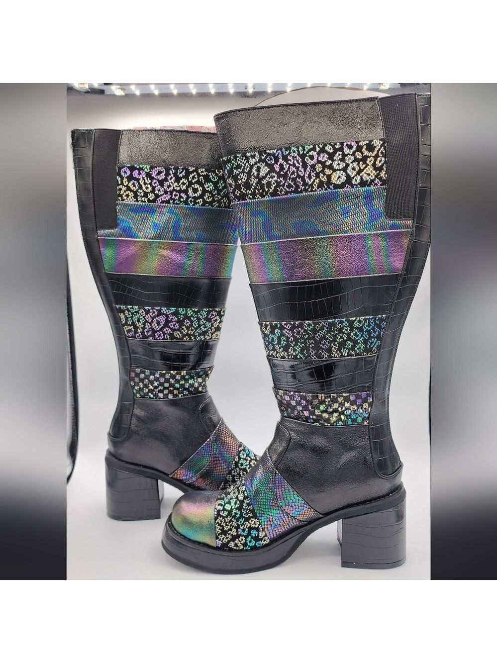 Irregular Choice Ammonite Boots NWT Size 10 #2926